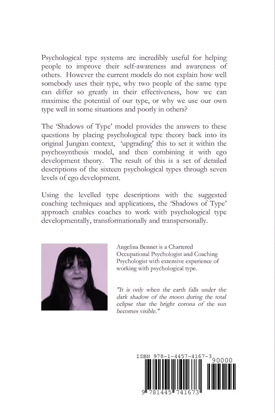 Rückseite: 9781445741673 | The Shadows of Type | Angelina Bennet | Taschenbuch | Englisch | 2010