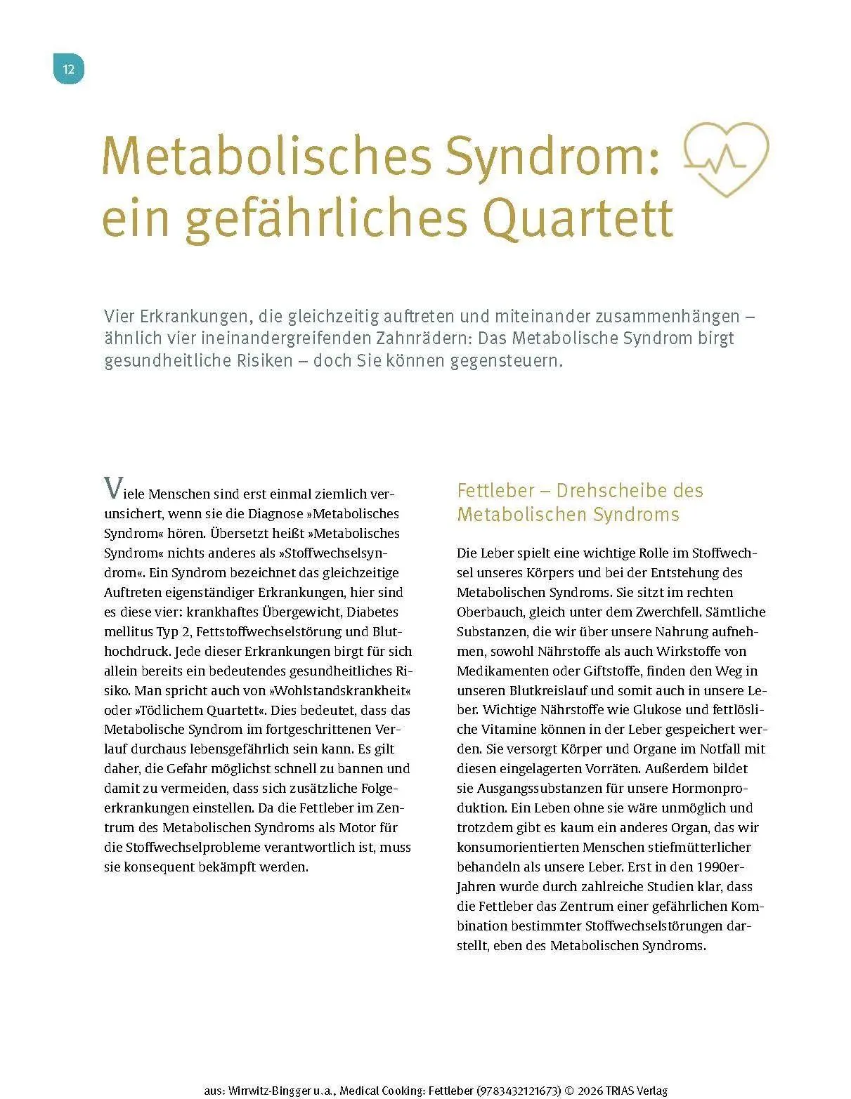 Bild: 9783432121673 | Medical Cooking: Fettleber | Andrea Wirrwitz-Bingger | Buch | 208 S.