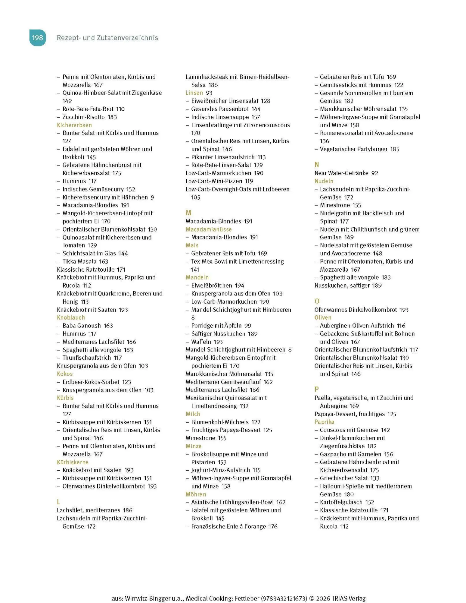 Bild: 9783432121673 | Medical Cooking: Fettleber | Andrea Wirrwitz-Bingger | Buch | 208 S.