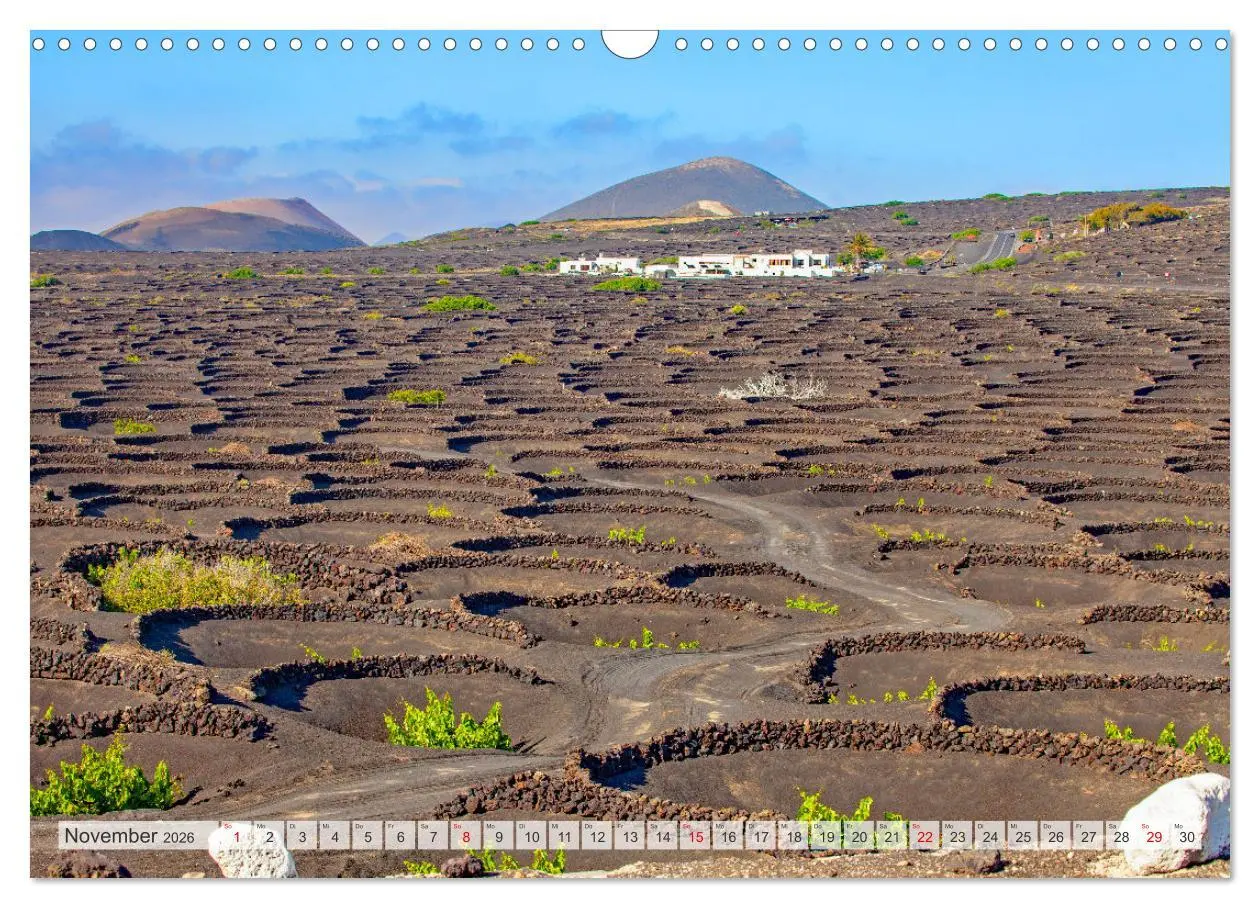 Bild: 9783457421673 | Urlaubsparadies Lanzarote (Wandkalender 2026 DIN A3 quer), CALVENDO...