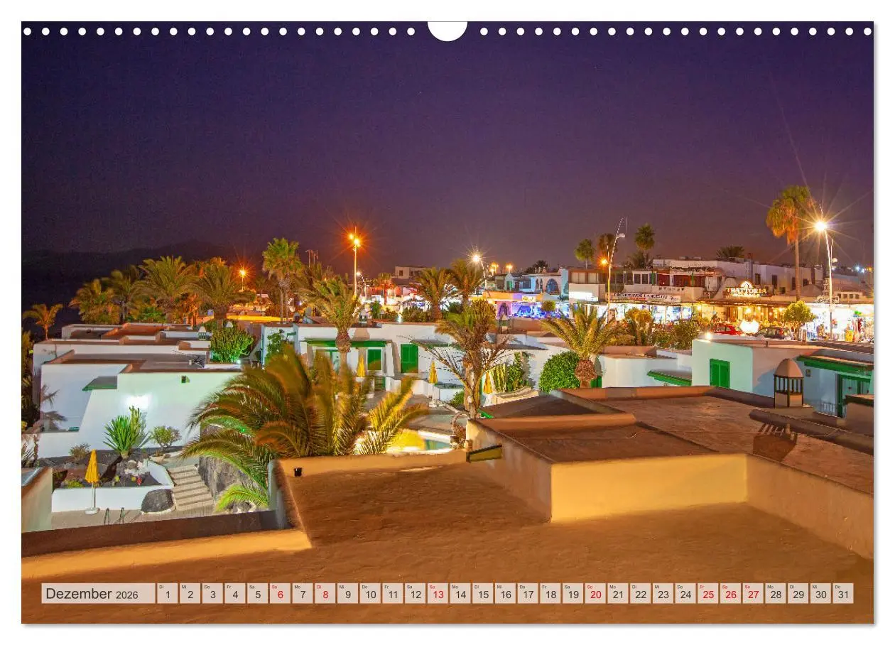 Bild: 9783457421673 | Urlaubsparadies Lanzarote (Wandkalender 2026 DIN A3 quer), CALVENDO...