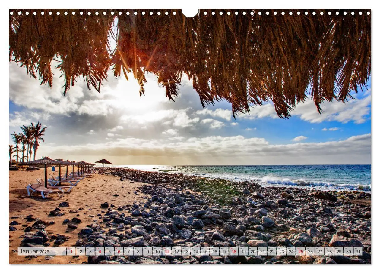 Bild: 9783457421673 | Urlaubsparadies Lanzarote (Wandkalender 2026 DIN A3 quer), CALVENDO...