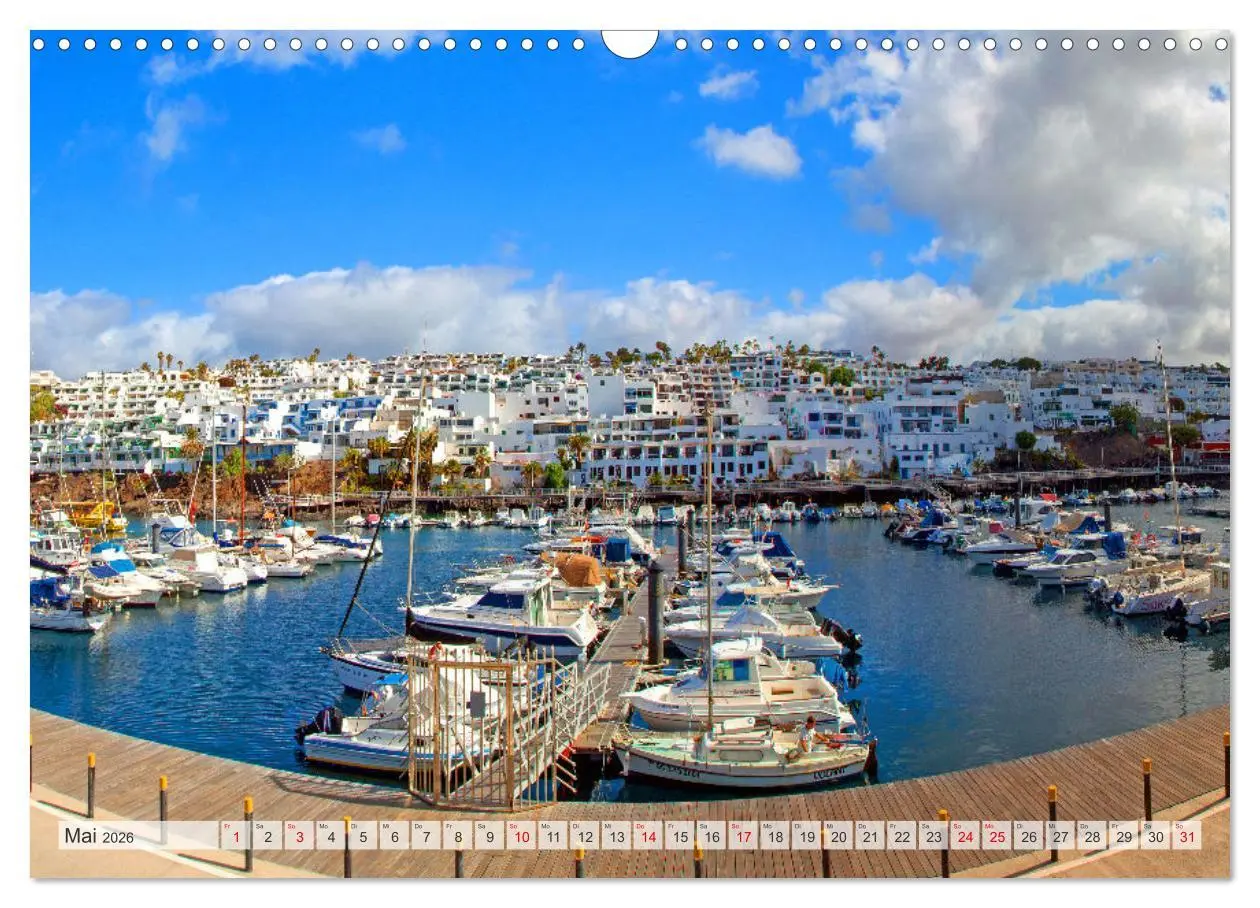 Bild: 9783457421673 | Urlaubsparadies Lanzarote (Wandkalender 2026 DIN A3 quer), CALVENDO...