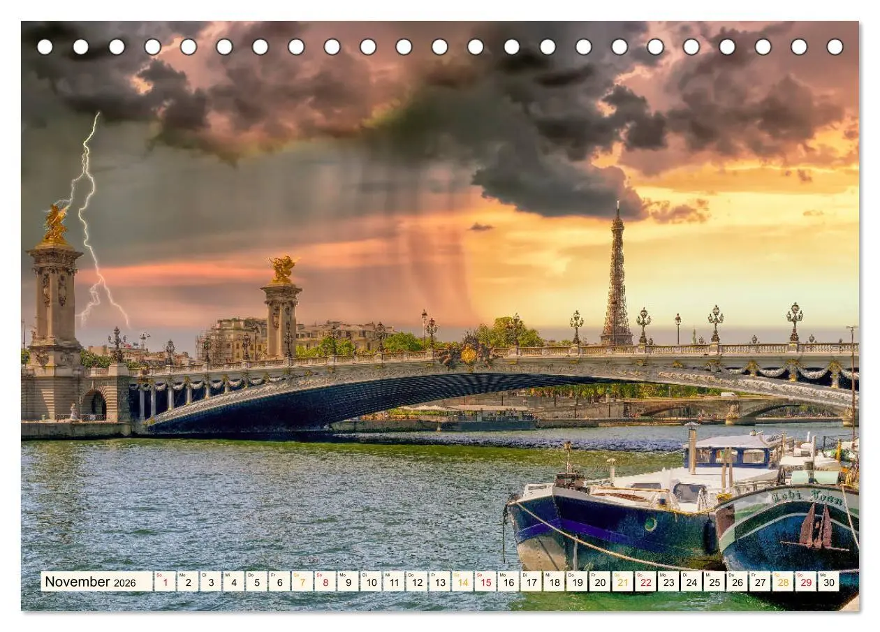 Bild: 9783457731673 | Eiffelturm - Ikone der Architektur (Tischkalender 2026 DIN A5...