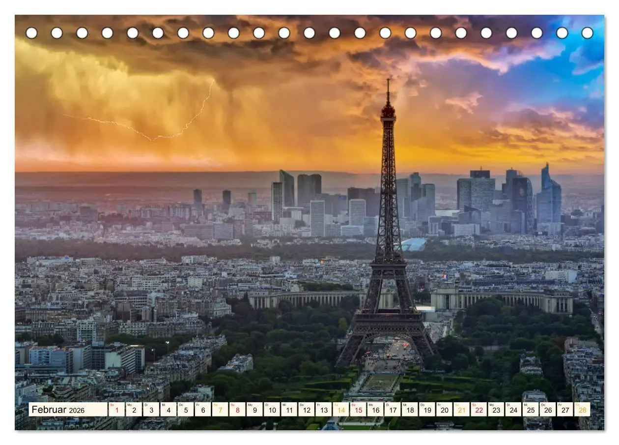 Bild: 9783457731673 | Eiffelturm - Ikone der Architektur (Tischkalender 2026 DIN A5...