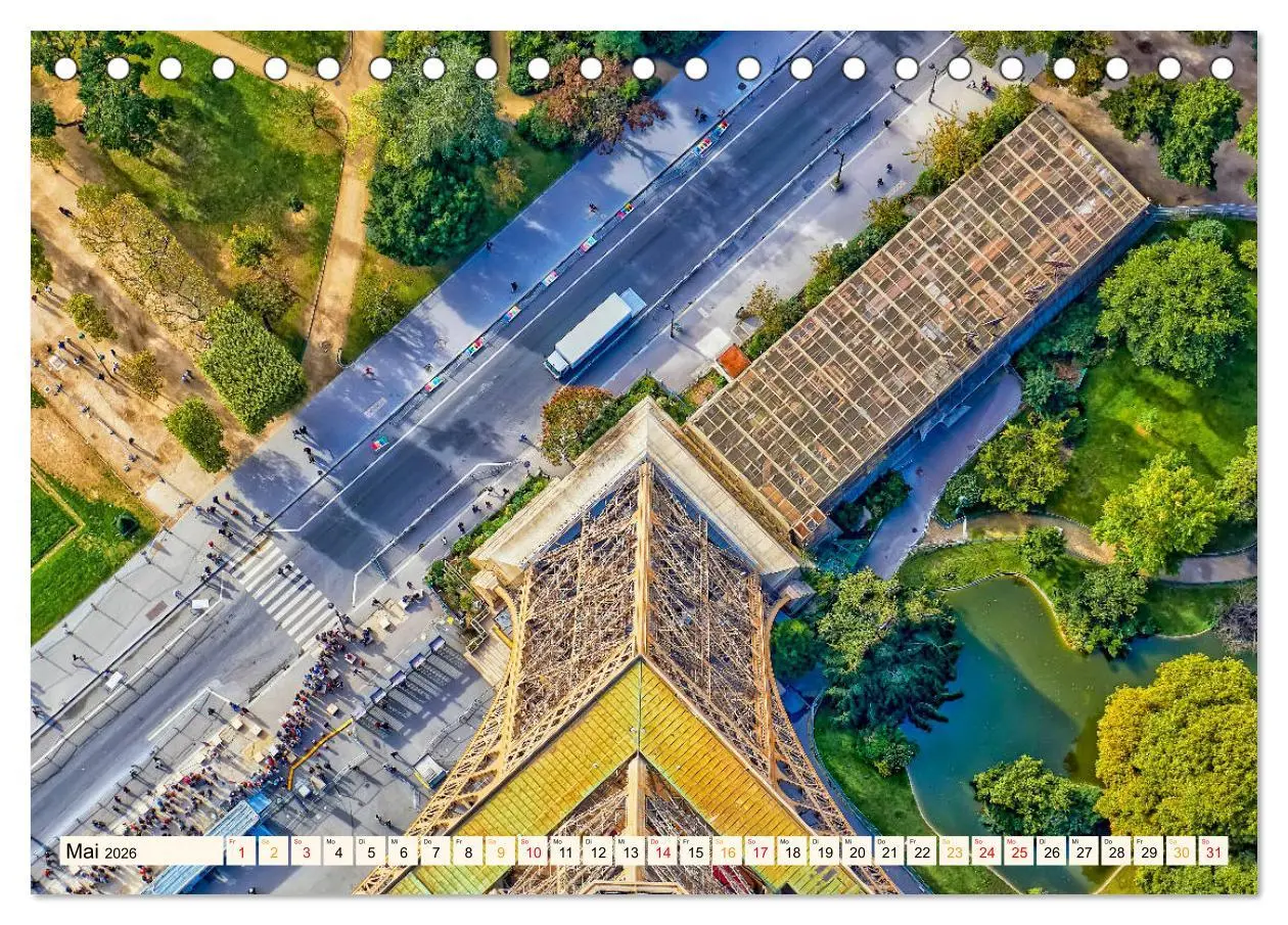Bild: 9783457731673 | Eiffelturm - Ikone der Architektur (Tischkalender 2026 DIN A5...