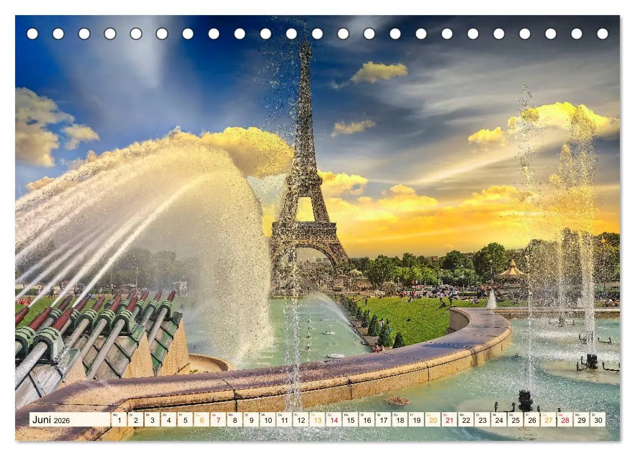Bild: 9783457731673 | Eiffelturm - Ikone der Architektur (Tischkalender 2026 DIN A5...