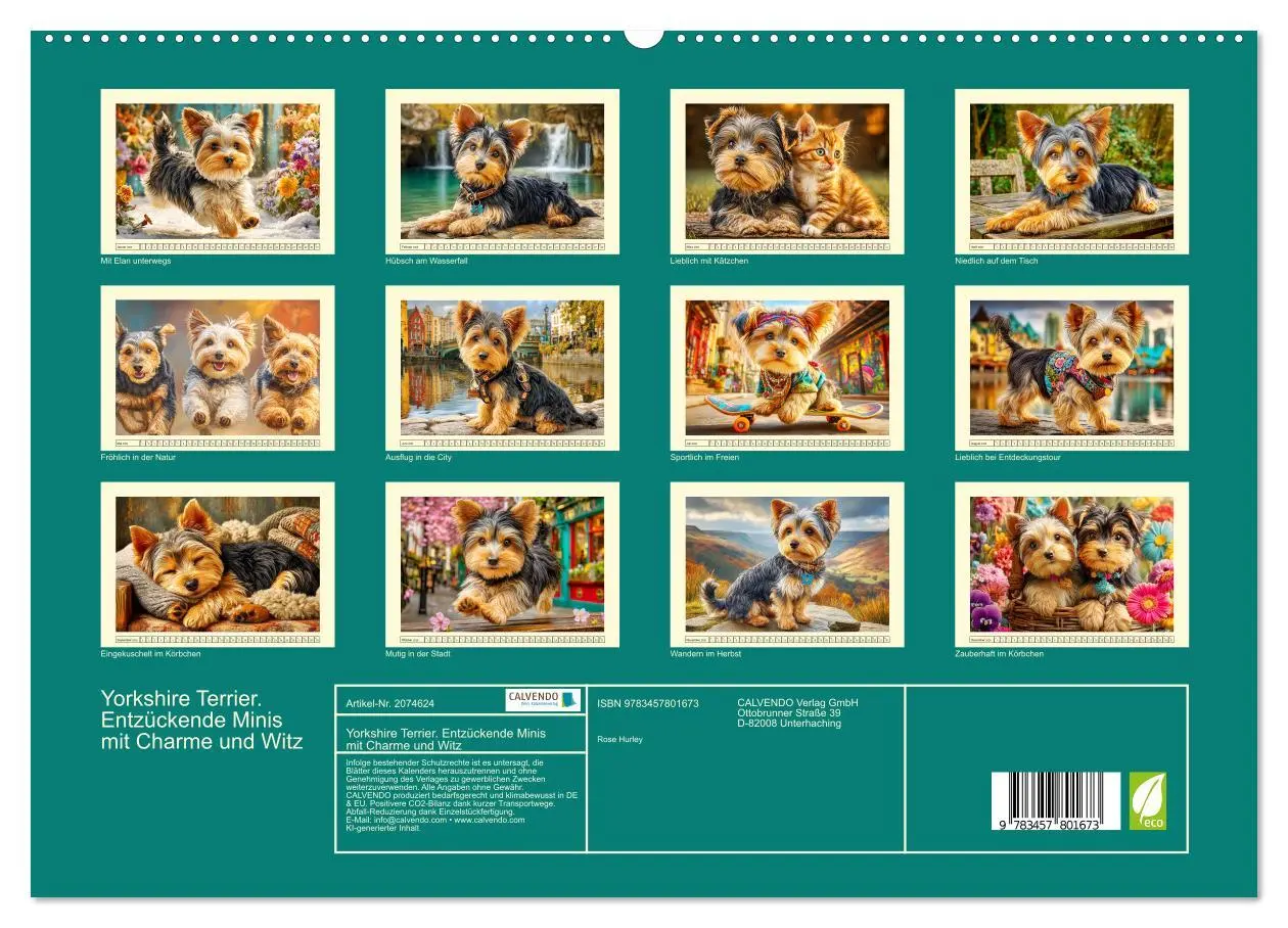 Bild: 9783457801673 | Yorkshire Terrier. Entzückende Minis mit Charme und Witz...