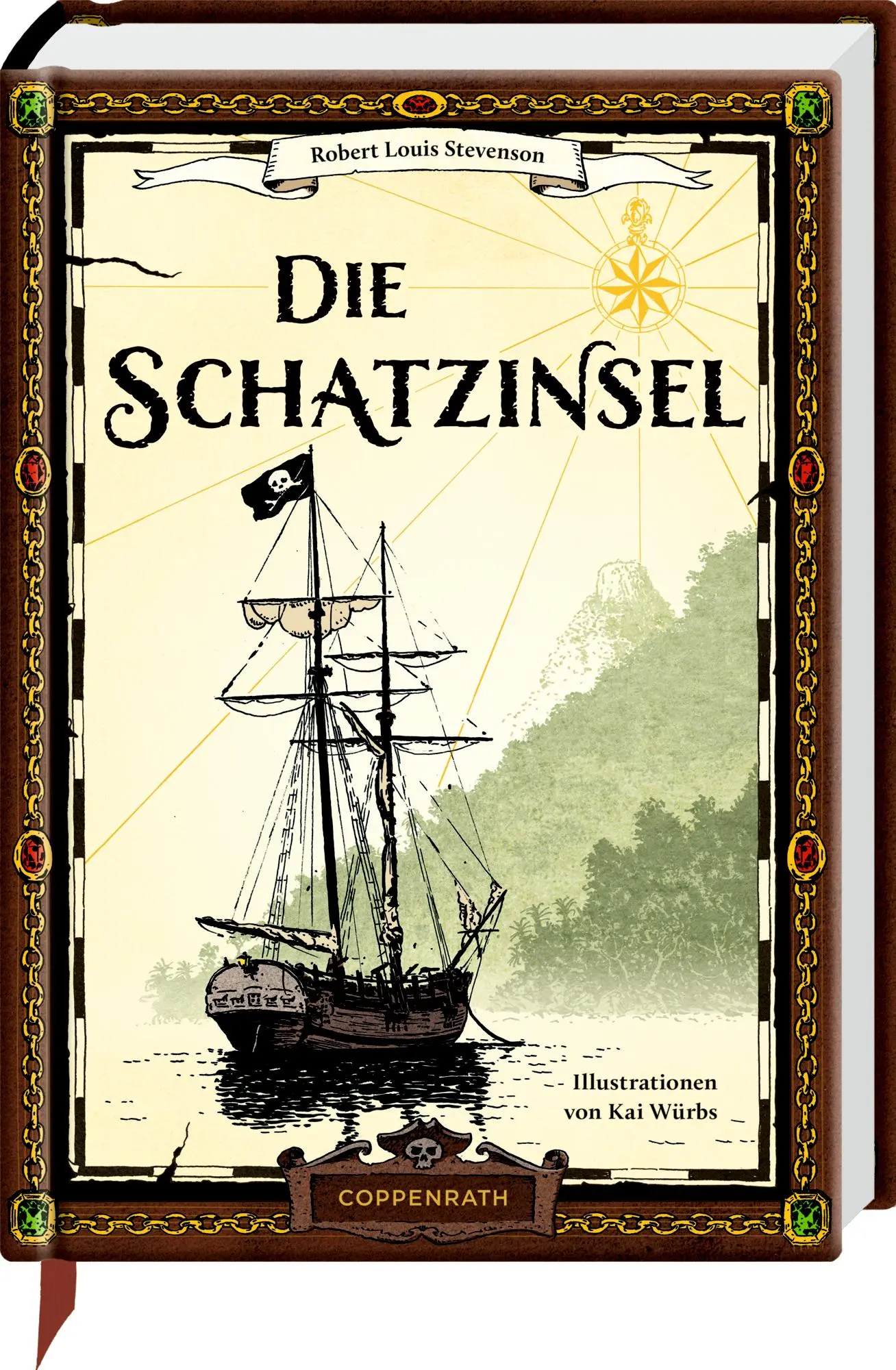 Cover: 9783649651673 | Die Schatzinsel | Robert Louis Stevenson | Buch | Große Schmuckausgabe
