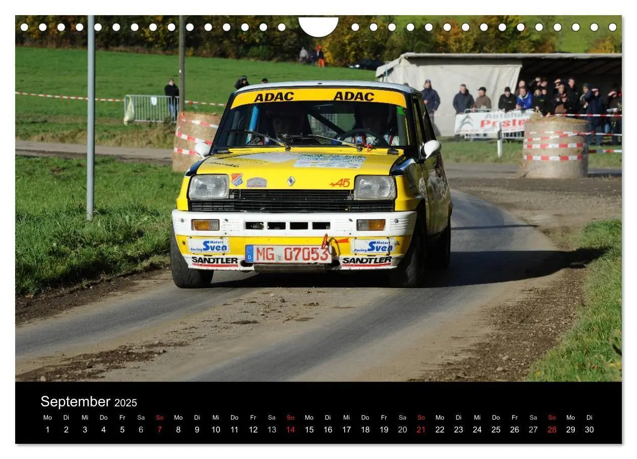 Bild: 9783435631773 | Asphalt und Schotter Rallye (Wandkalender 2025 DIN A4 quer),...