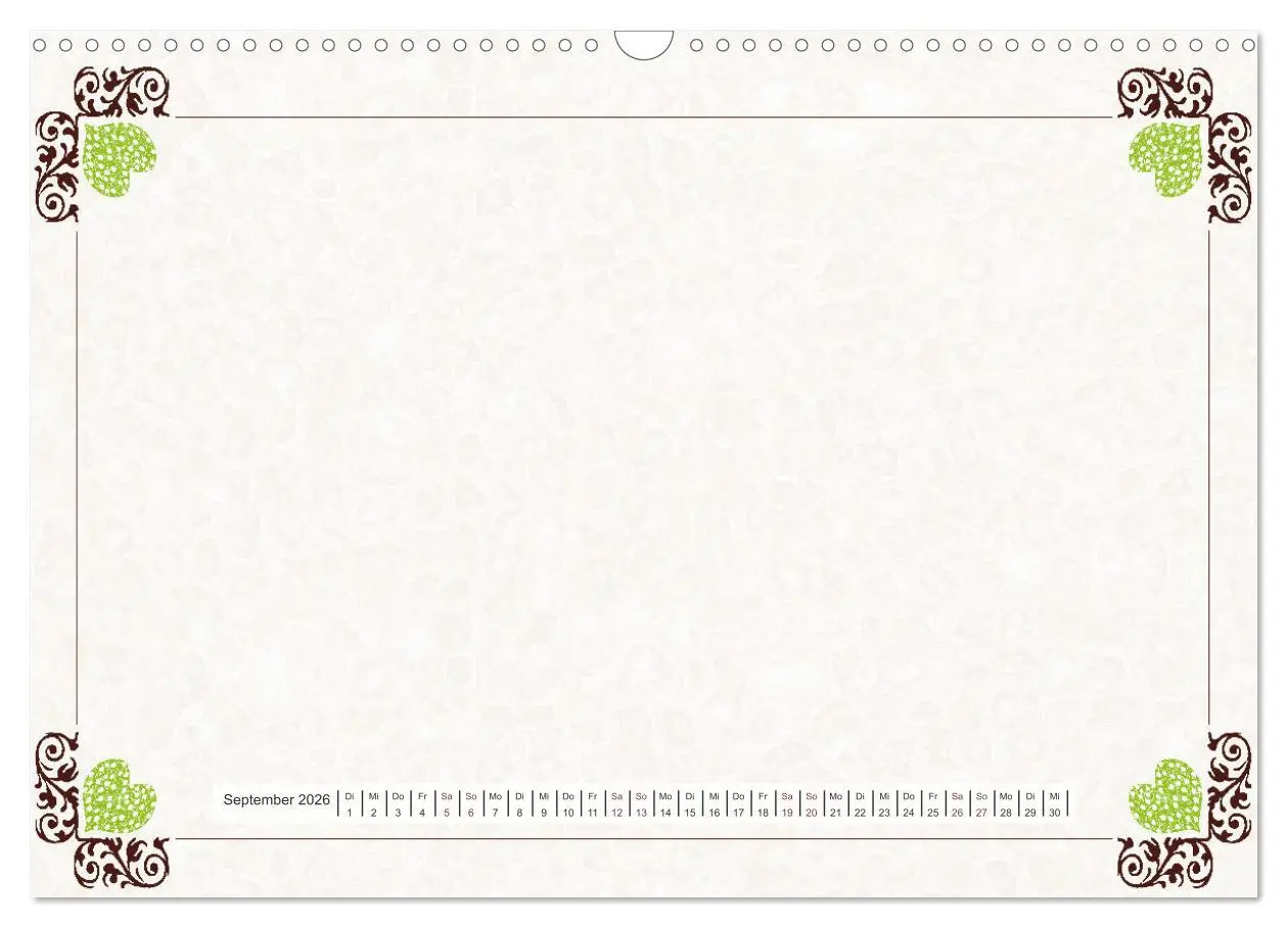 Bild: 9783516051773 | Bastelkalender Nostalgie-Rahmen 2026 (Wandkalender 2026 DIN A3...