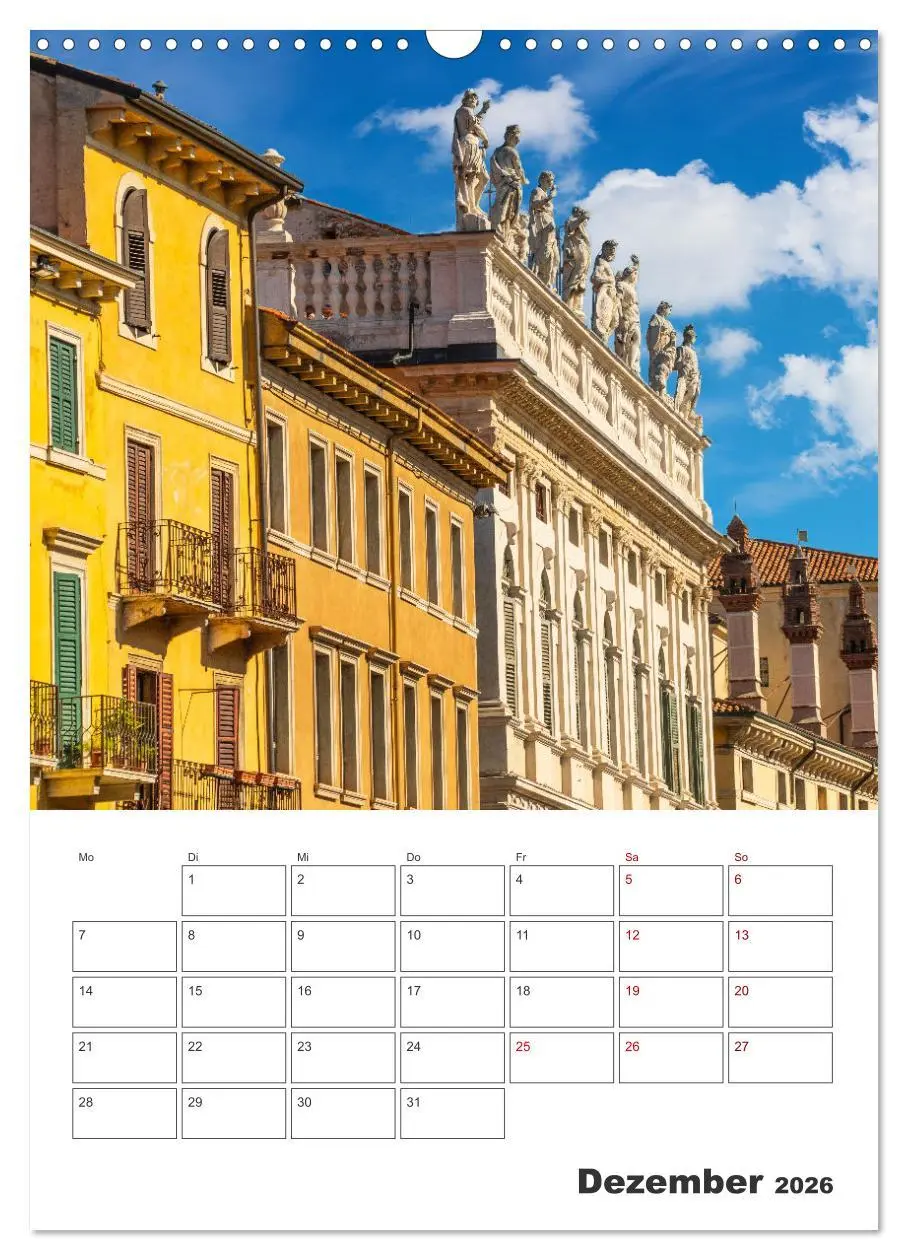 Bild: 9783516291773 | Verona - Reiseplaner (Wandkalender 2026 DIN A3 hoch), CALVENDO...