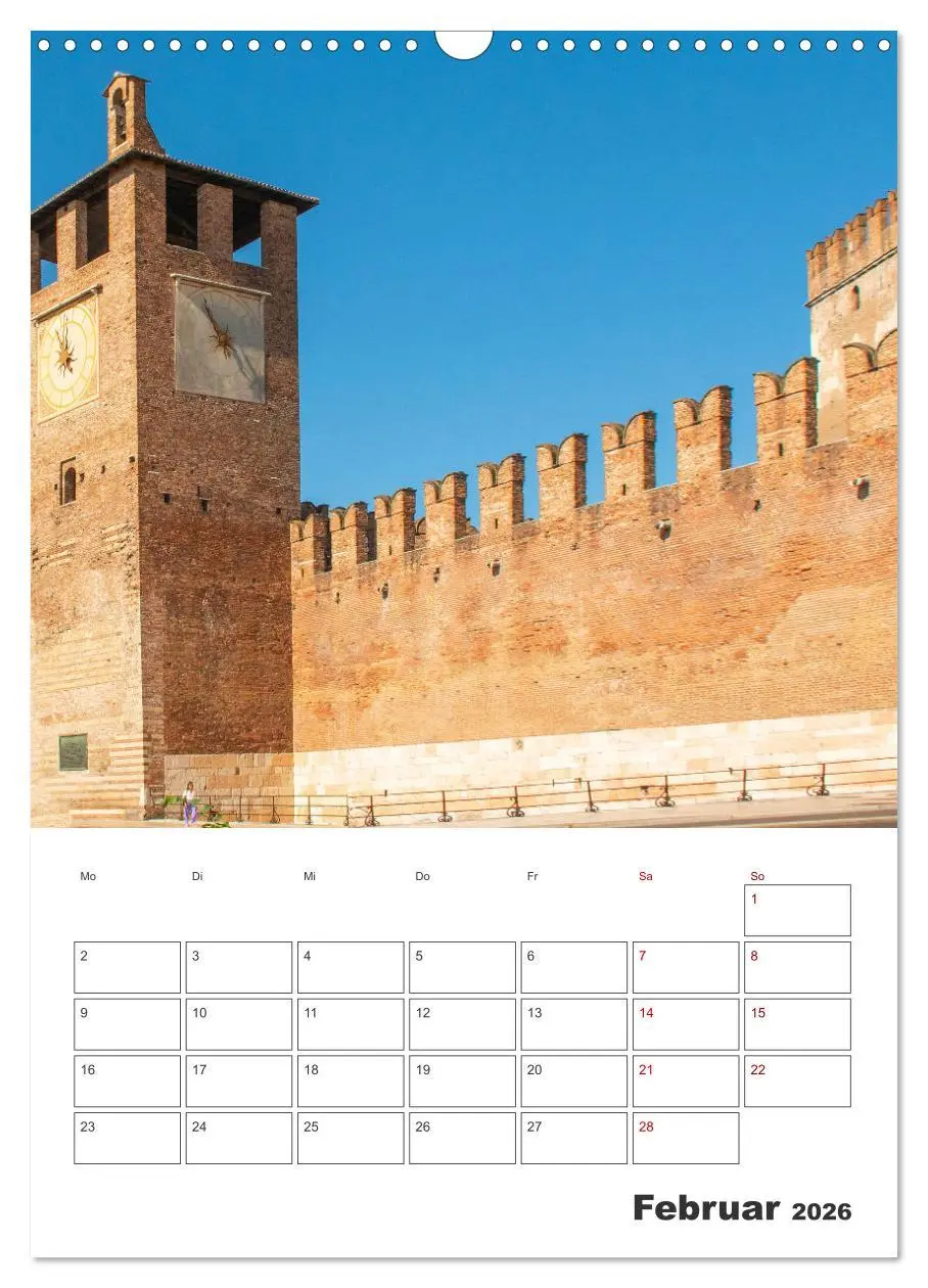 Bild: 9783516291773 | Verona - Reiseplaner (Wandkalender 2026 DIN A3 hoch), CALVENDO...