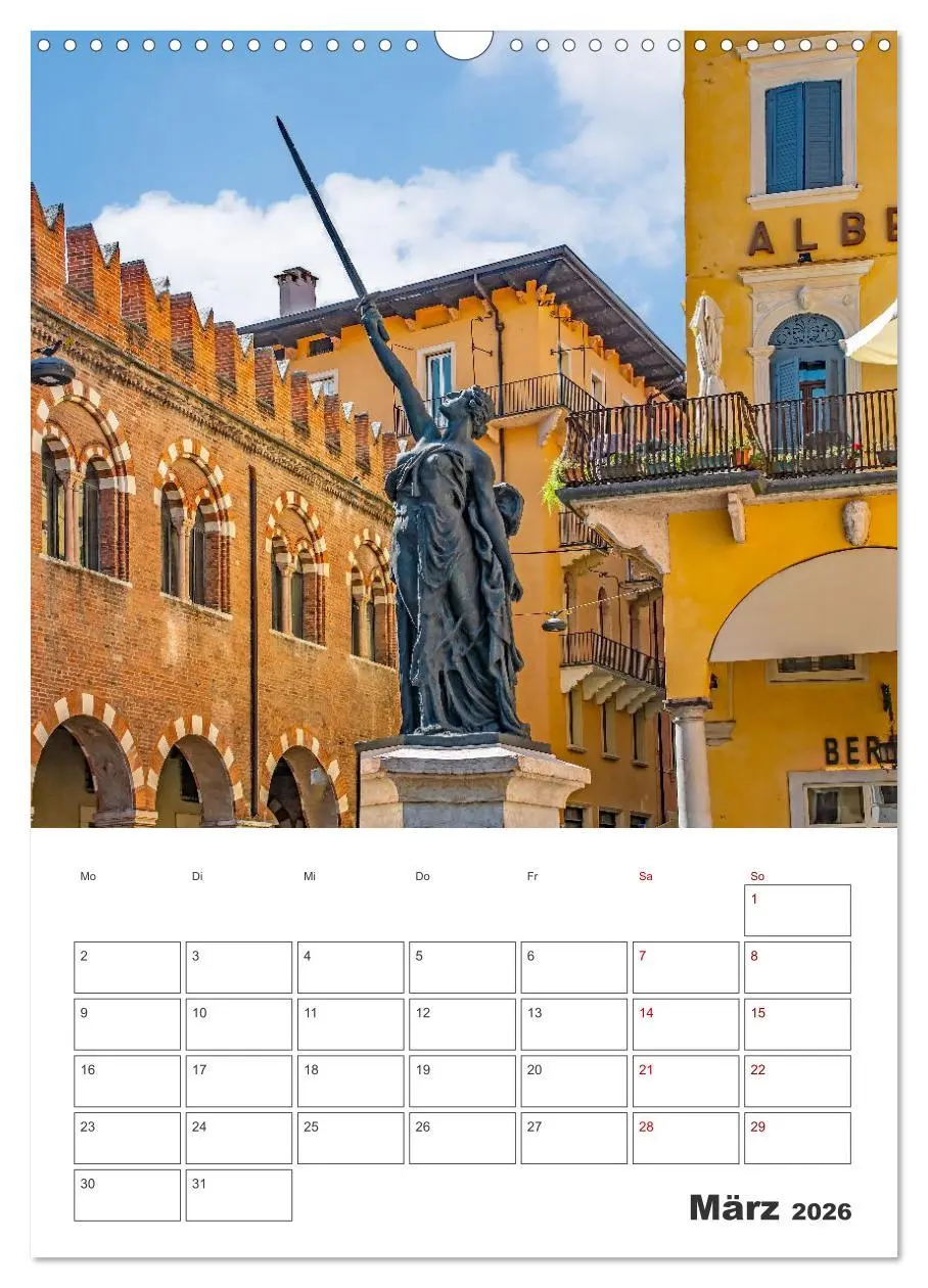 Bild: 9783516291773 | Verona - Reiseplaner (Wandkalender 2026 DIN A3 hoch), CALVENDO...