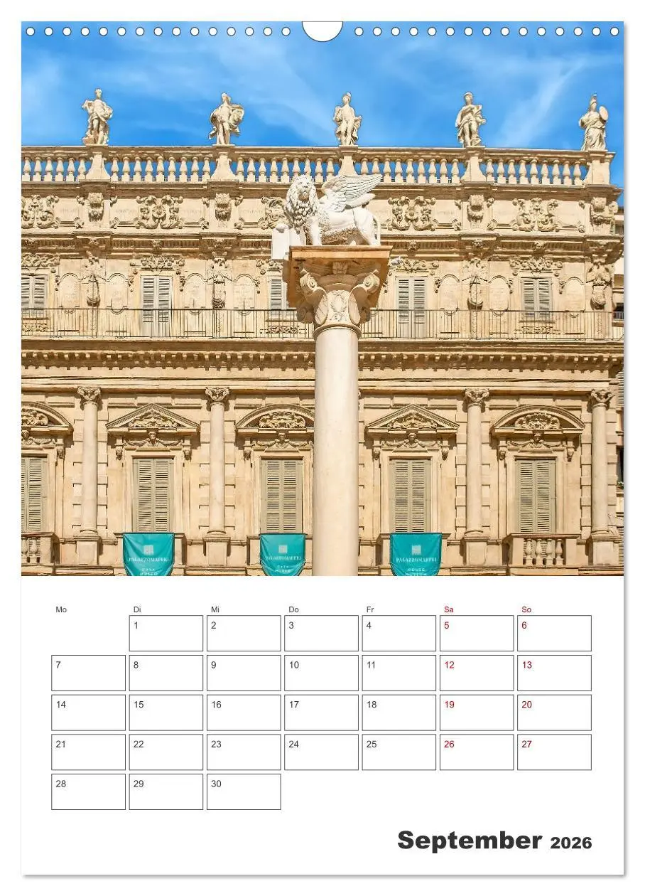Bild: 9783516291773 | Verona - Reiseplaner (Wandkalender 2026 DIN A3 hoch), CALVENDO...