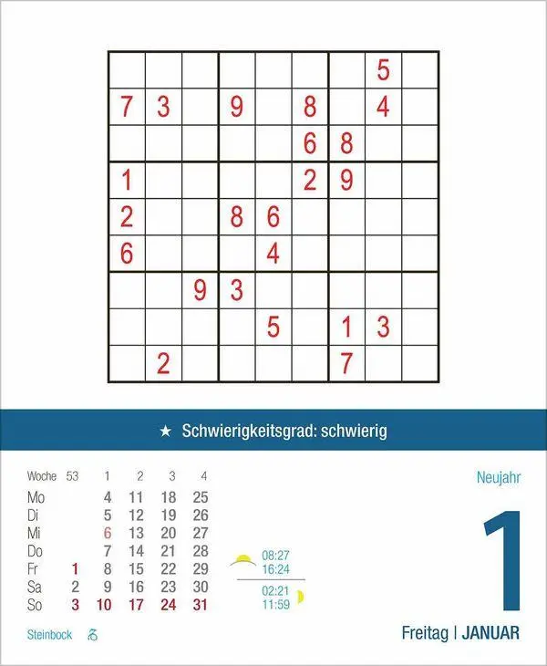 Bild: 9783819301773 | Profi Sudoku 2027 | Korsch Verlag | Kalender | 328 S. | Deutsch | 2027