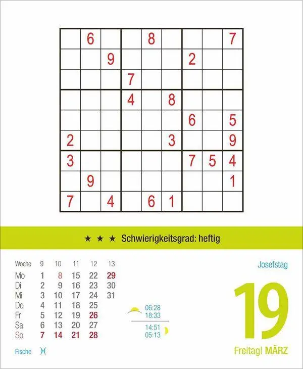 Bild: 9783819301773 | Profi Sudoku 2027 | Korsch Verlag | Kalender | 328 S. | Deutsch | 2027