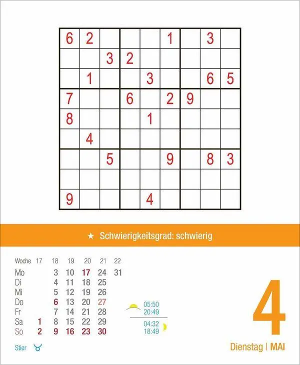 Bild: 9783819301773 | Profi Sudoku 2027 | Korsch Verlag | Kalender | 328 S. | Deutsch | 2027