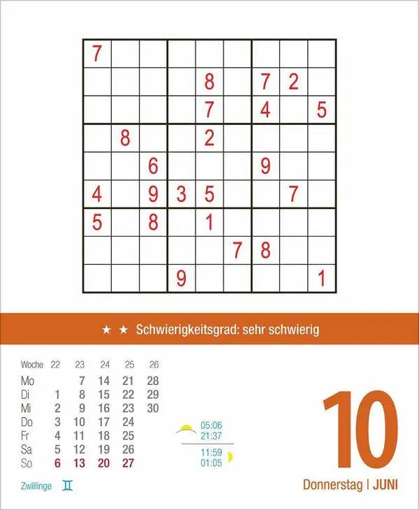 Bild: 9783819301773 | Profi Sudoku 2027 | Korsch Verlag | Kalender | 328 S. | Deutsch | 2027