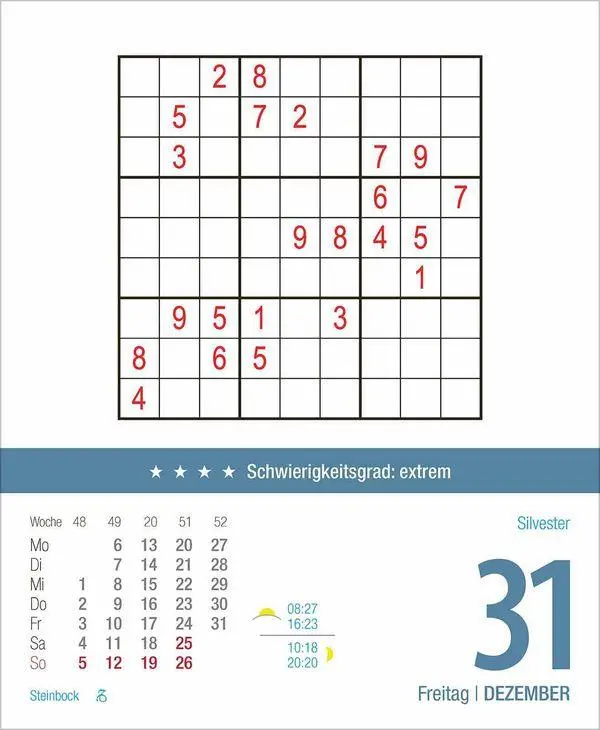 Bild: 9783819301773 | Profi Sudoku 2027 | Korsch Verlag | Kalender | 328 S. | Deutsch | 2027