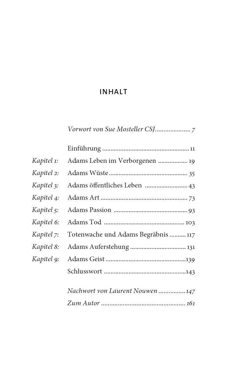 Bild: 9783862561773 | Adam | Henri J. M. Nouwen | Buch | 162 S. | Deutsch | 2022