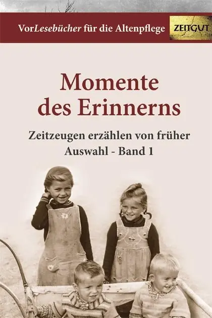 Cover: 9783866141773 | Momente des Erinnerns 1 - Auswahl | Vorleseausgabe | Buch | 128 S.