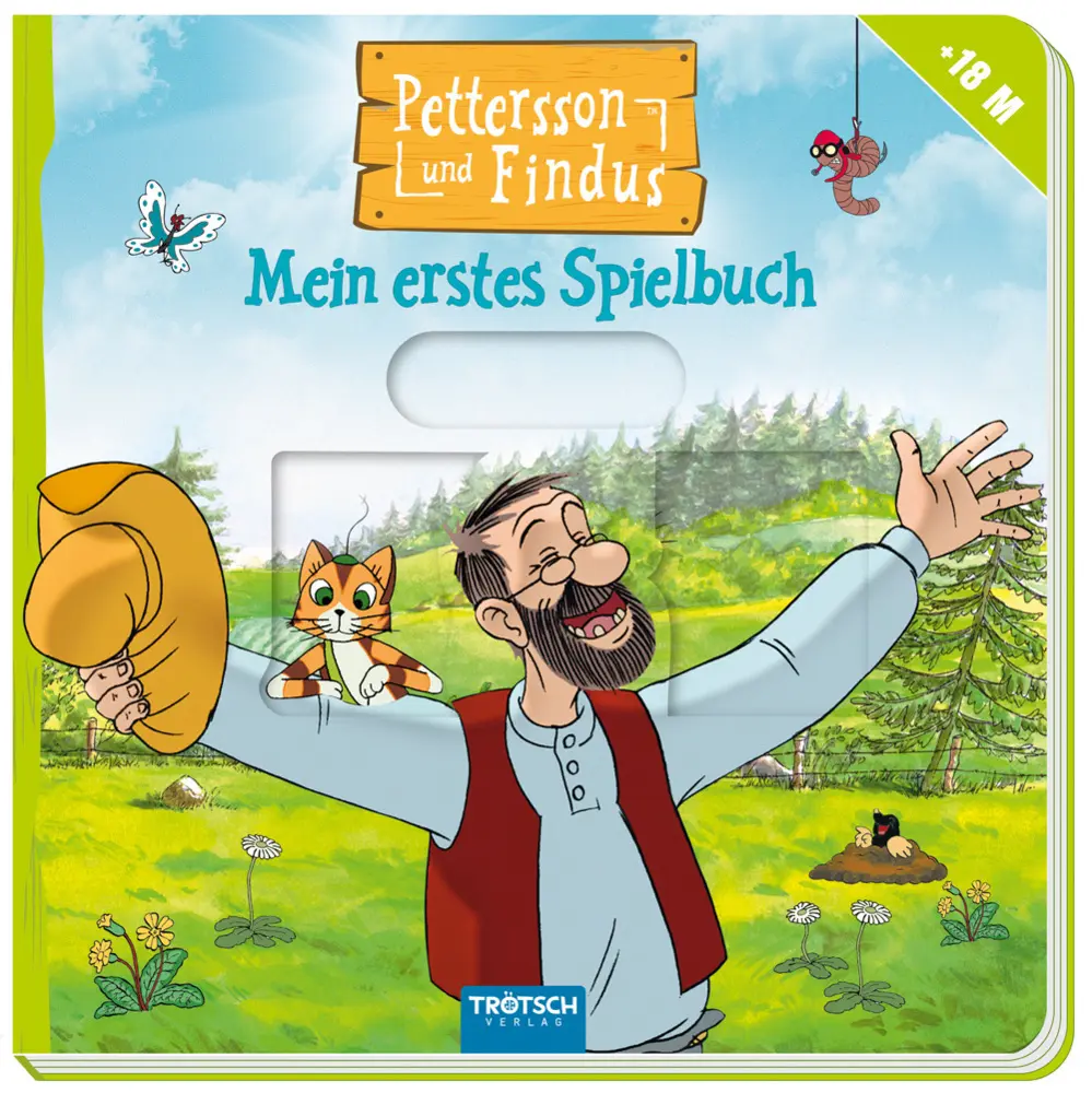Cover: 9783965521773 | Trötsch Pettersson und Findus Mein erstes Spielbuch | Co.KG | Buch