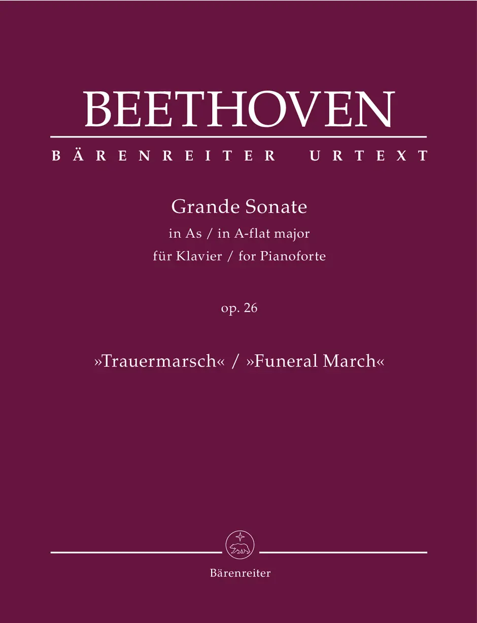 Cover: 9790006561773 | Grande Sonate In A-Flat Major Op. 26 | Funeral March | Beethoven