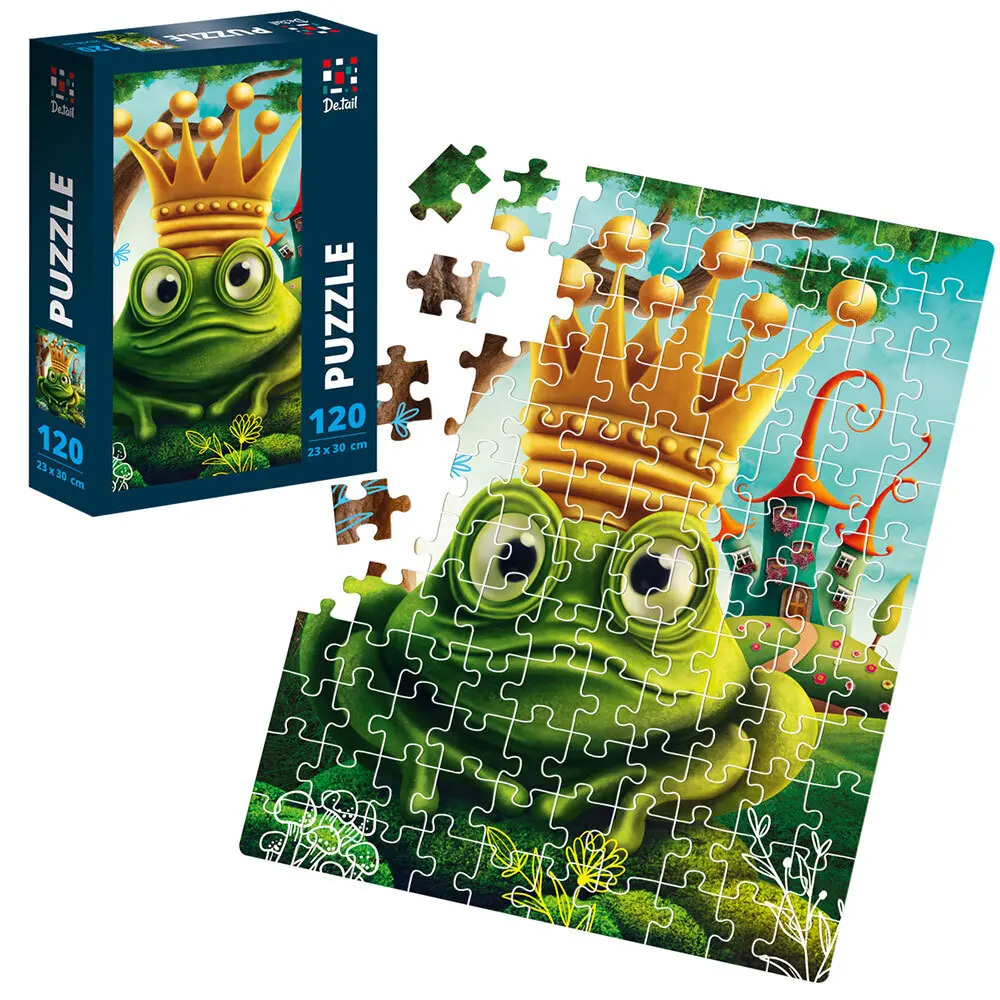 Bild: 5903858961873 | Puzzle De.tail Der Froschkönig DT100-12 | PL ES PT RU BY | Spiel