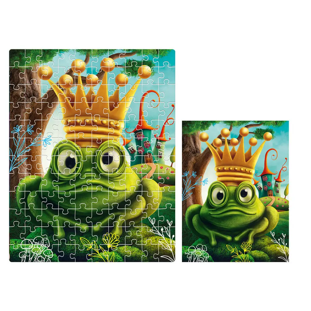 Bild: 5903858961873 | Puzzle De.tail Der Froschkönig DT100-12 | PL ES PT RU BY | Spiel