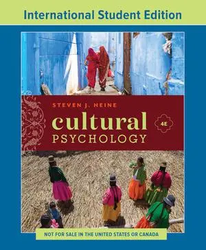 Cover: 9780393421873 | Cultural Psychology | Steven J. Heine | Taschenbuch | Englisch | 2020