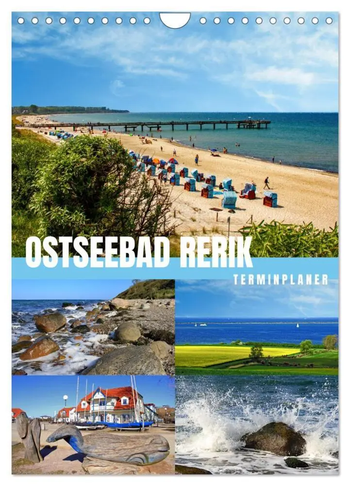 Cover: 9783516281873 | Ostseebad Rerik - Terminplaner (Wandkalender 2026 DIN A4 hoch),...