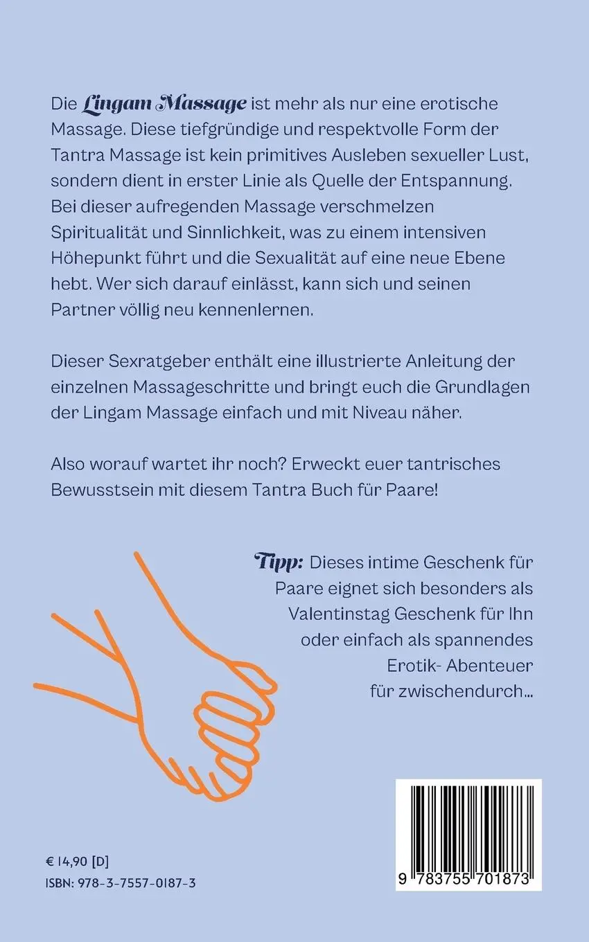 Rückseite: 9783755701873 | Lingam Massage für Paare | Alisha Schmidt | Taschenbuch | Paperback