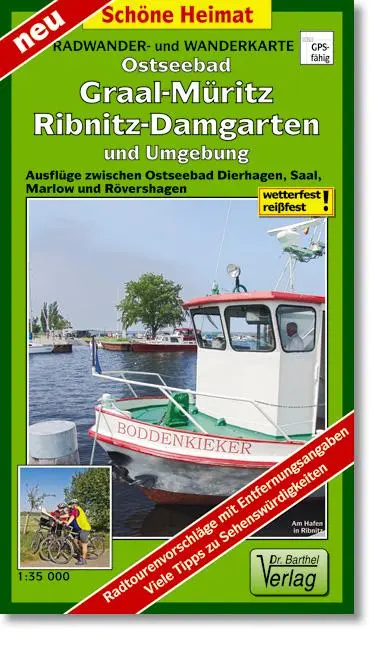 Cover: 9783895911873 | Ostseebad Graal-Müritz, Ribnitz-Damgarten und Umgebung Radwander-...