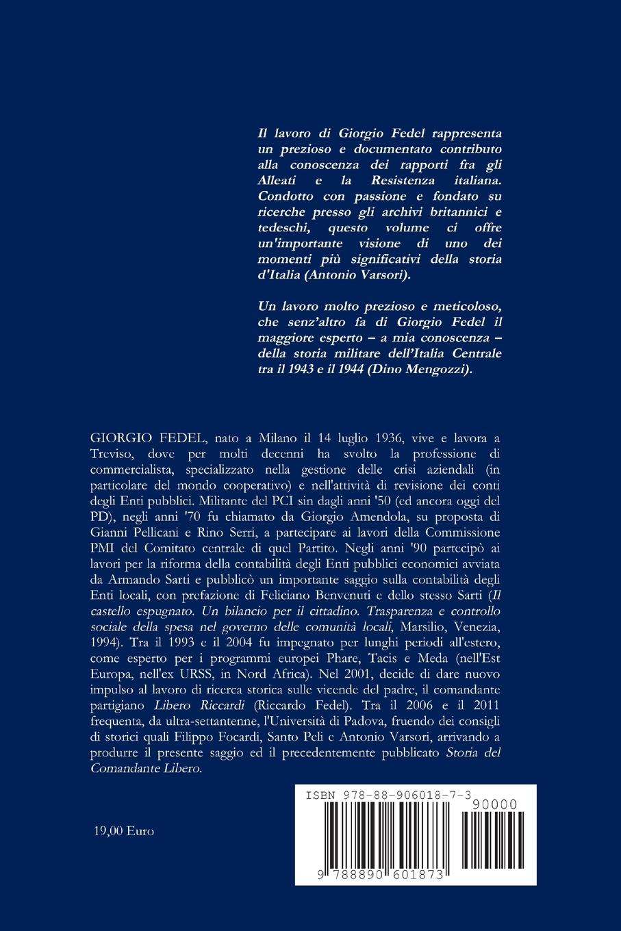 Rückseite: 9788890601873 | La prima Resistenza armata in Italia | Giorgio Fedel | Taschenbuch