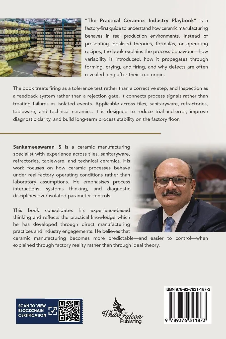 Rückseite: 9789376311873 | The Practical Ceramics Industry Playbook - Understanding Ceramic...