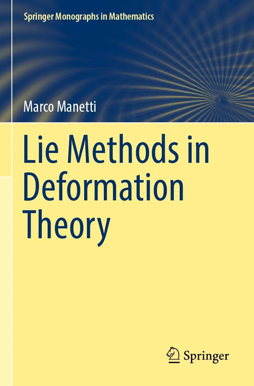 Cover: 9789811911873 | Lie Methods in Deformation Theory | Marco Manetti | Taschenbuch | xii