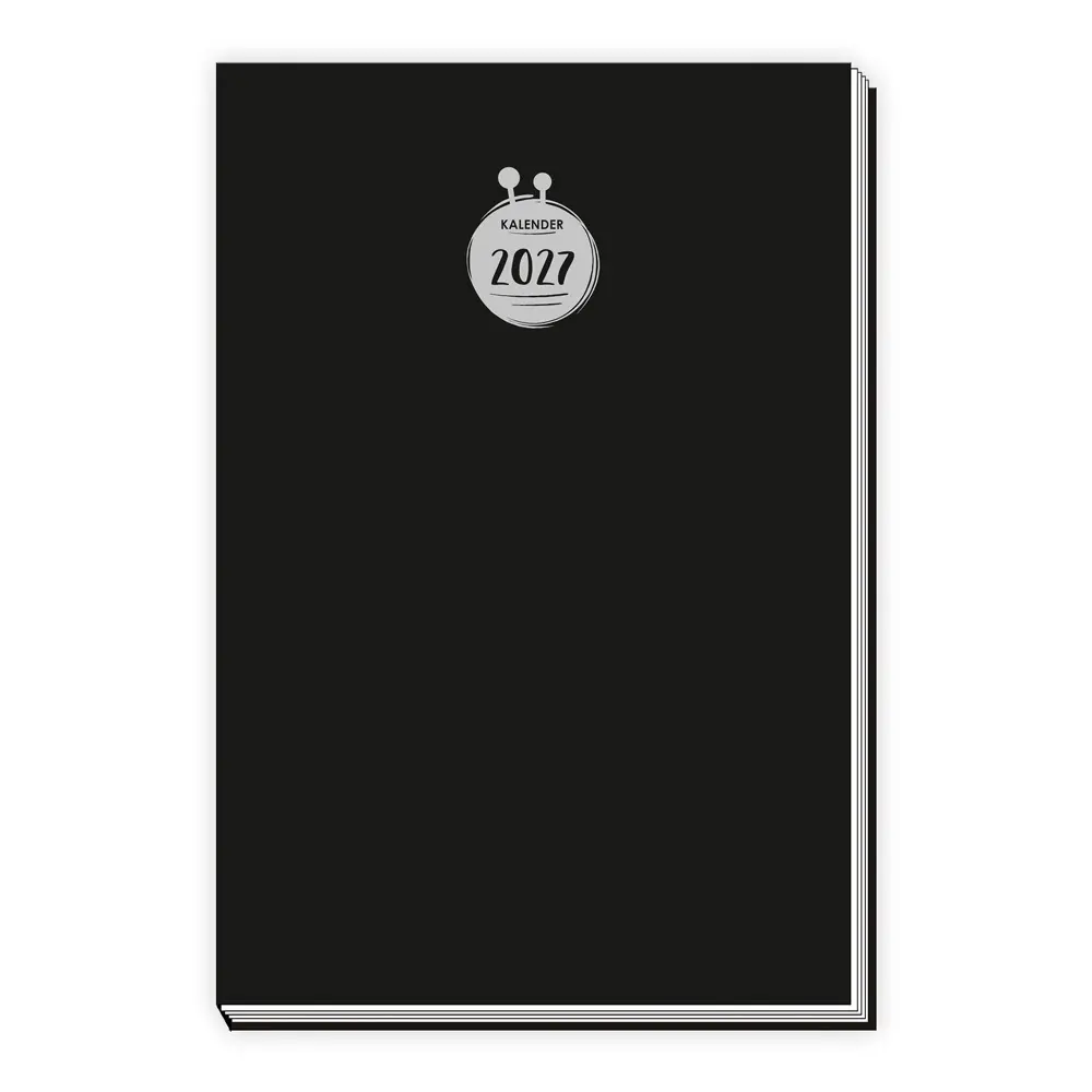 Cover: 4251901511973 | TRÖTSCH - Taschenkalender A6 schwarz 2027 | Wochenkalender | Co.KG