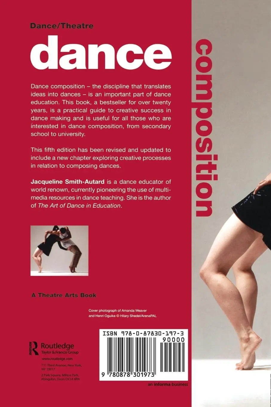 Rückseite: 9780878301973 | Dance Composition | Jacqueline M. Smith-Autard | Taschenbuch | 2004