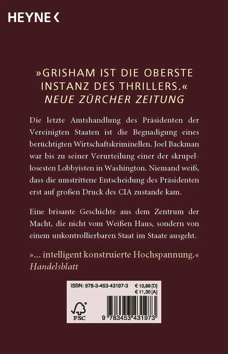 Bild: 9783453431973 | Die Begnadigung | John Grisham | Taschenbuch | 478 S. | Deutsch | 2006