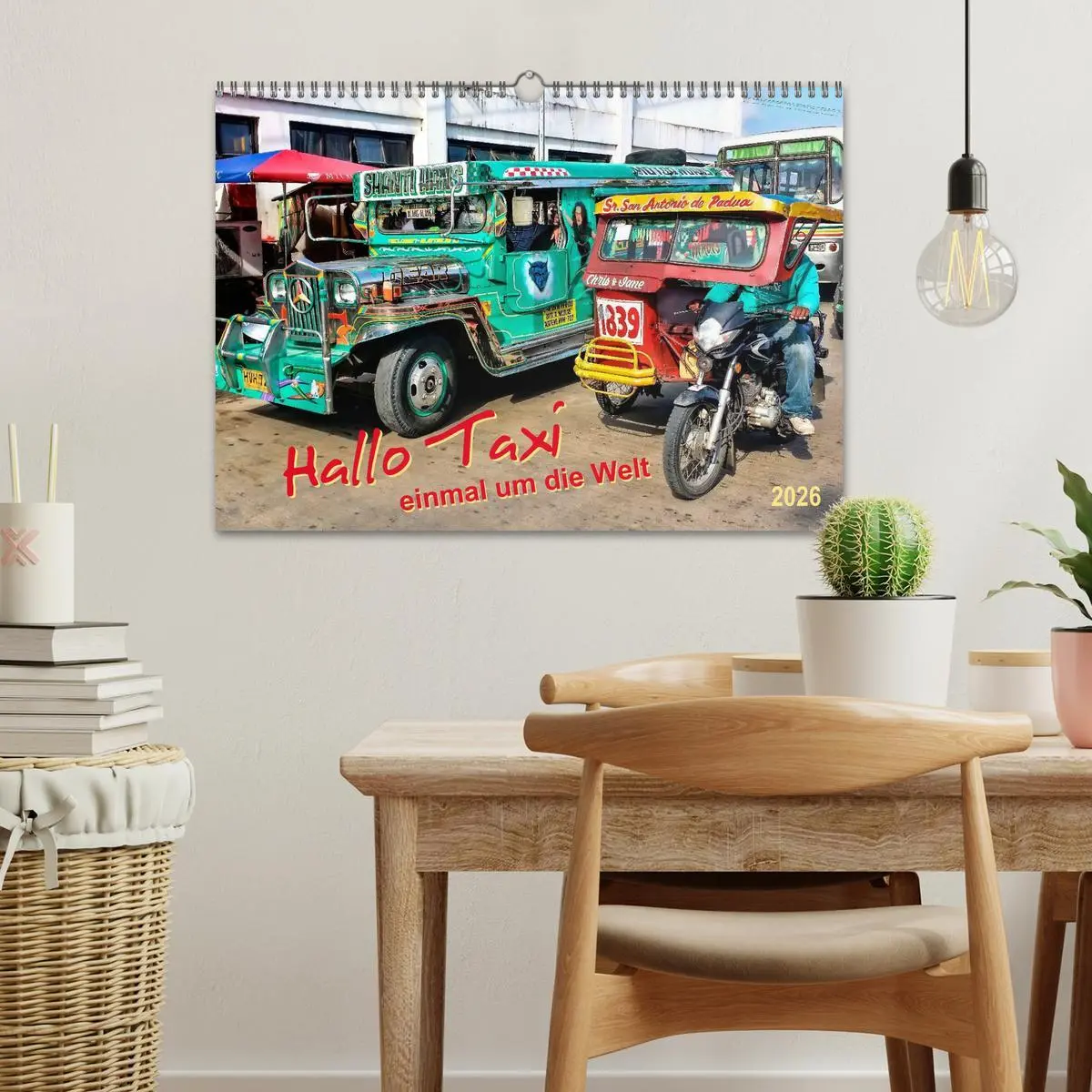 Bild: 9783516031973 | Hallo Taxi - einmal um die Welt (Wandkalender 2026 DIN A3 quer),...