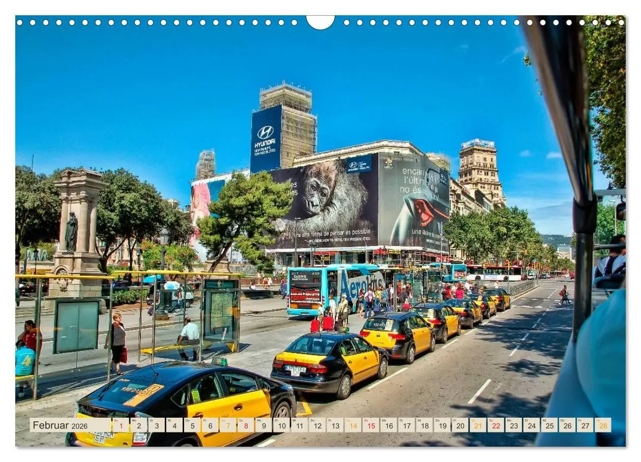 Bild: 9783516031973 | Hallo Taxi - einmal um die Welt (Wandkalender 2026 DIN A3 quer),...