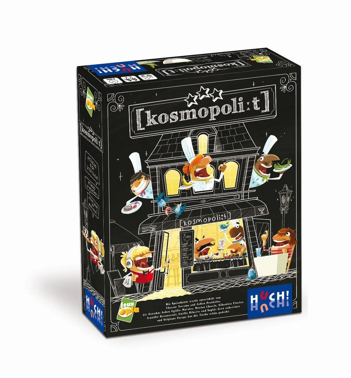 Cover: 4260071882073 | Kosmopolit | Florent Toscano (u. a.) | Spiel | 882073 | Deutsch | 2022