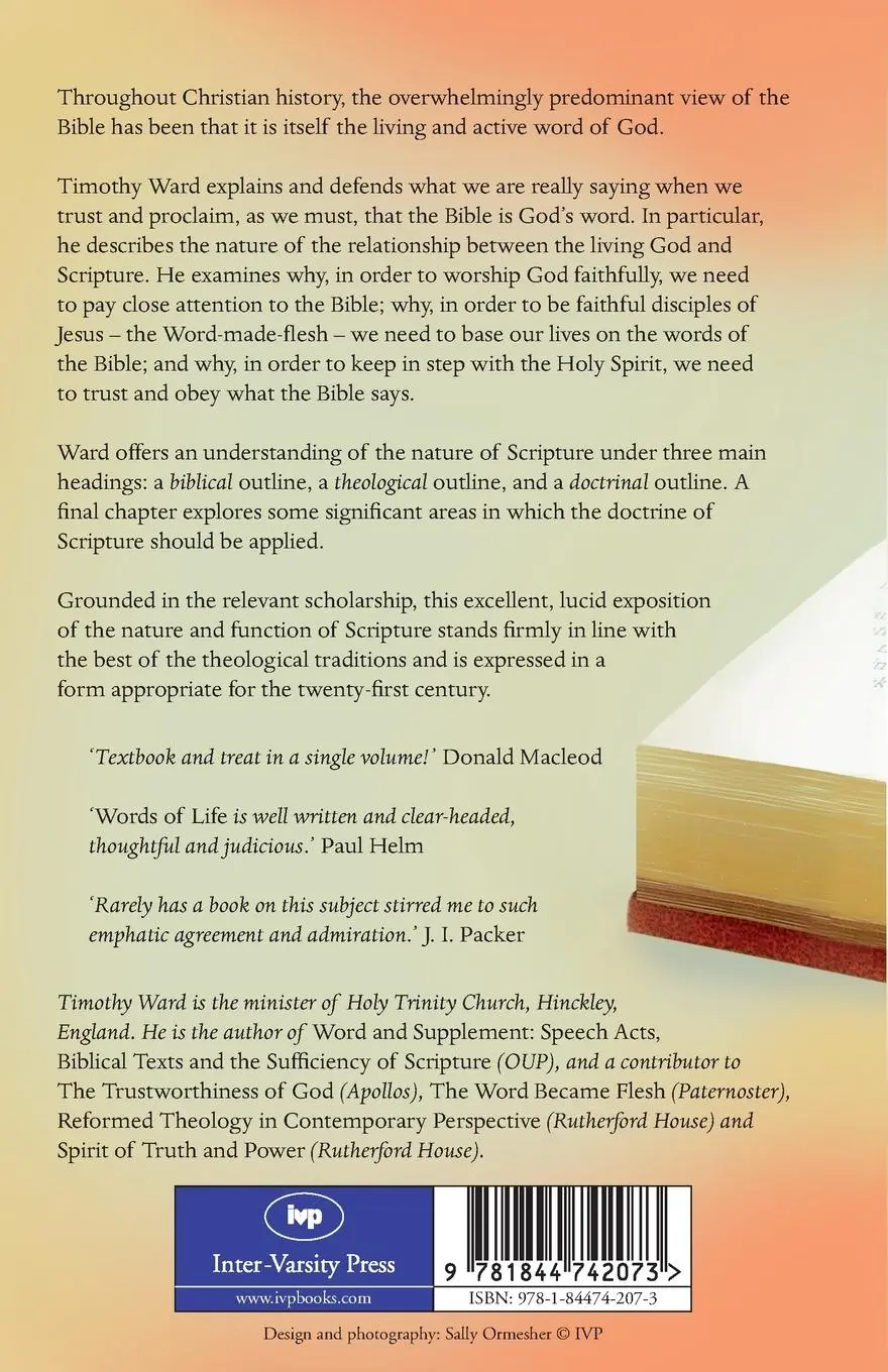 Rückseite: 9781844742073 | Words of Life | Scripture As The Living And Active Word Of God | Ward