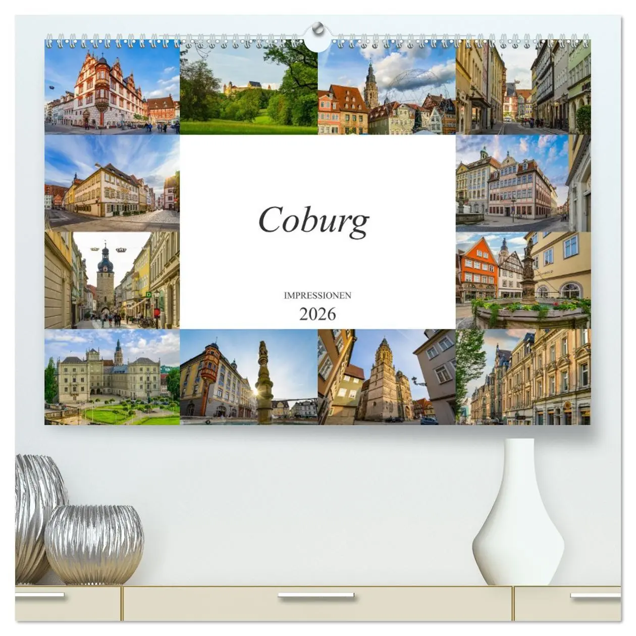 Cover: 9783457692073 | Coburg Impressionen (hochwertiger Premium Wandkalender 2026 DIN A2...