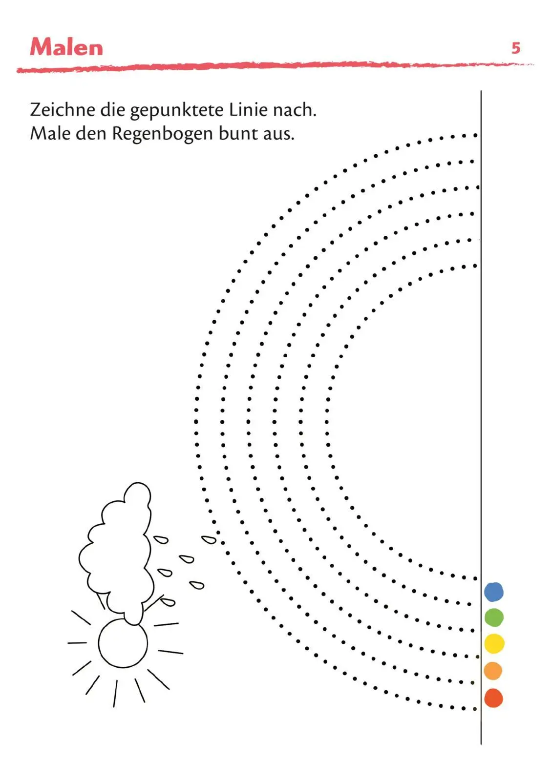 Bild: 9783551192073 | Rätseln für Kita-Kinder: Mein bunter Kindergarten-Block: Malen,...