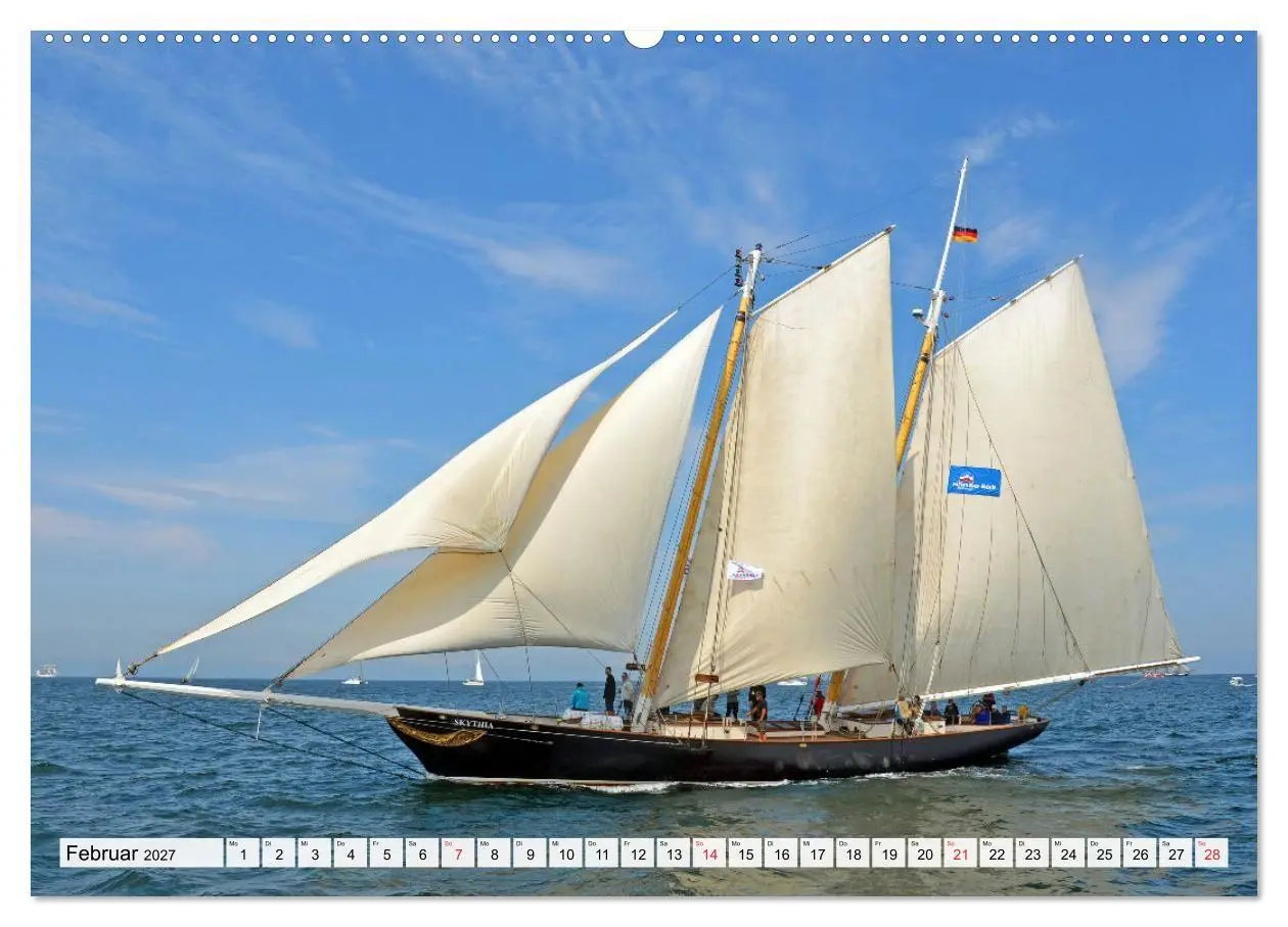 Bild: 9783569632073 | Die HANSE SAIL Das große Seglertreffen in Rostock (Wandkalender...