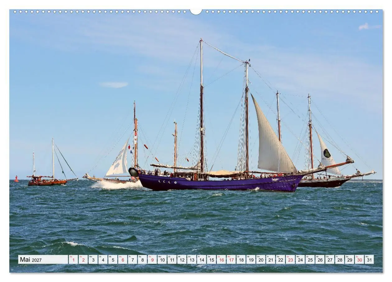 Bild: 9783569632073 | Die HANSE SAIL Das große Seglertreffen in Rostock (Wandkalender...