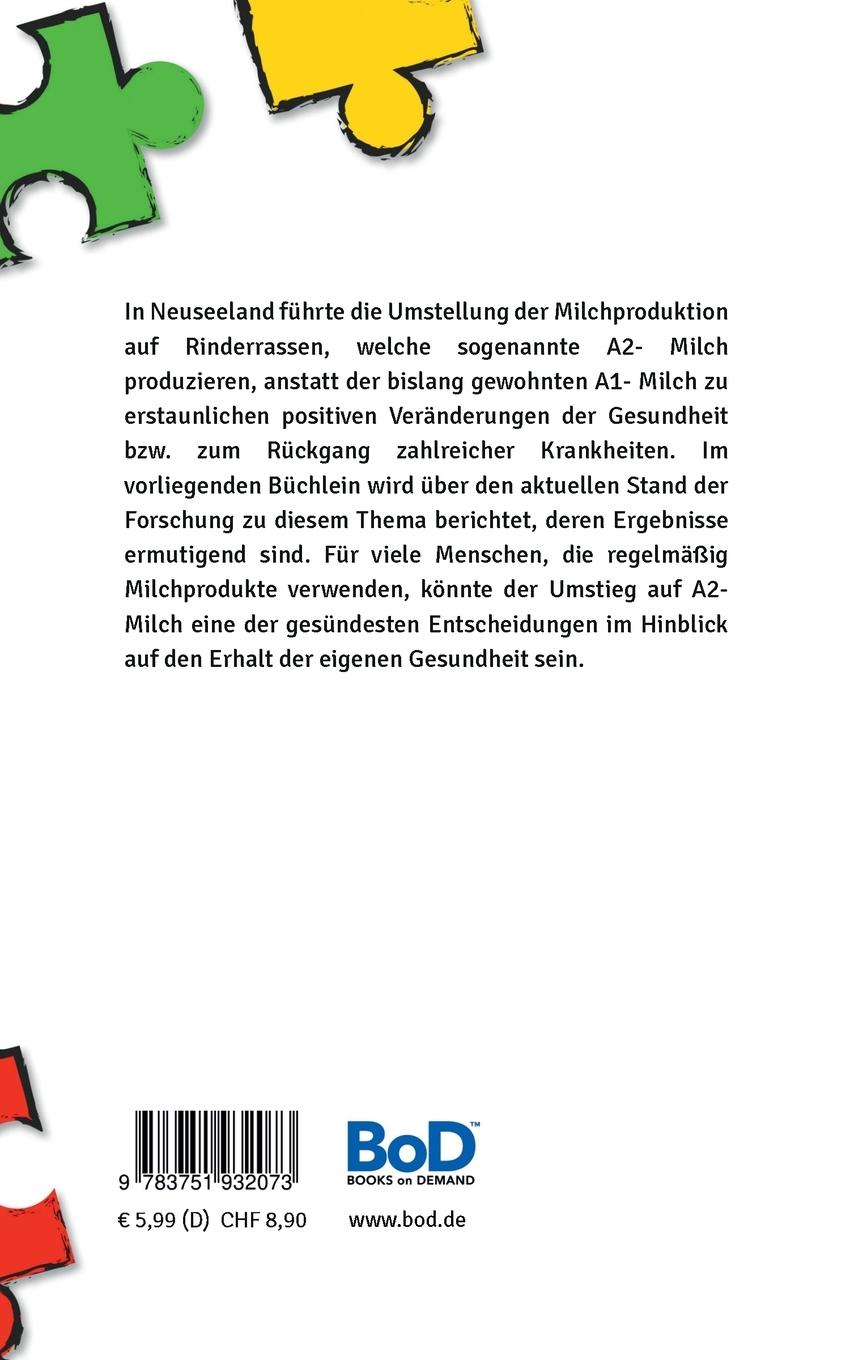 Rückseite: 9783751932073 | Macht uns A1- Milch krank? | Günter Seibold | Taschenbuch | 48 S.