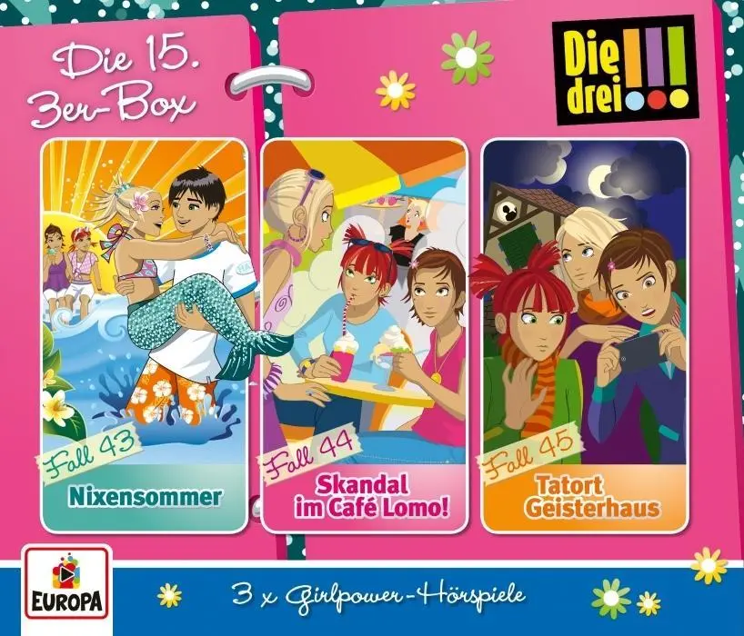 Cover: 9783803262073 | Die drei !!! 3er Box 15 - Folgen 43-45 | Audio-CD | 3 Audio-CDs | 2019
